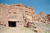 Petra - Wadi Abu Ullaiqa, the Turkmanian Tomb 